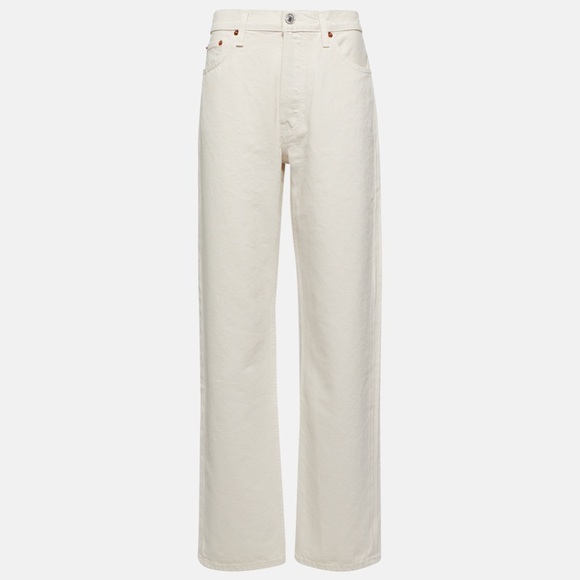 Re/done new easy straight crop jean - Picture 1 of 7